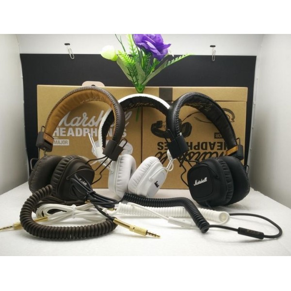 Majors Headphones DJ Studio Headphones Deep Bass Noise Isolating headset Monitorring With Mic&Remote