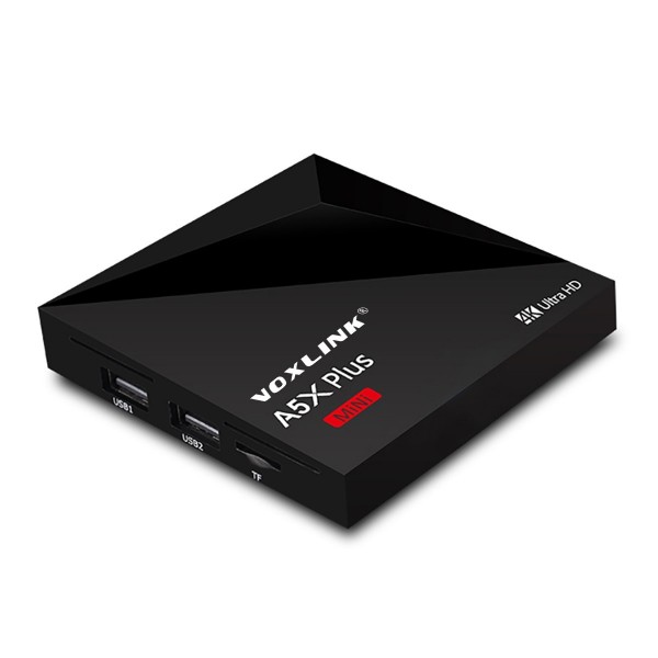 Voxlink A5X Plus Mini Rockchip RK3328 Quad Core Android 7.1 TV Box 1GB/8GB set top box 4K MINI PC Box Support USB 3.0 UK