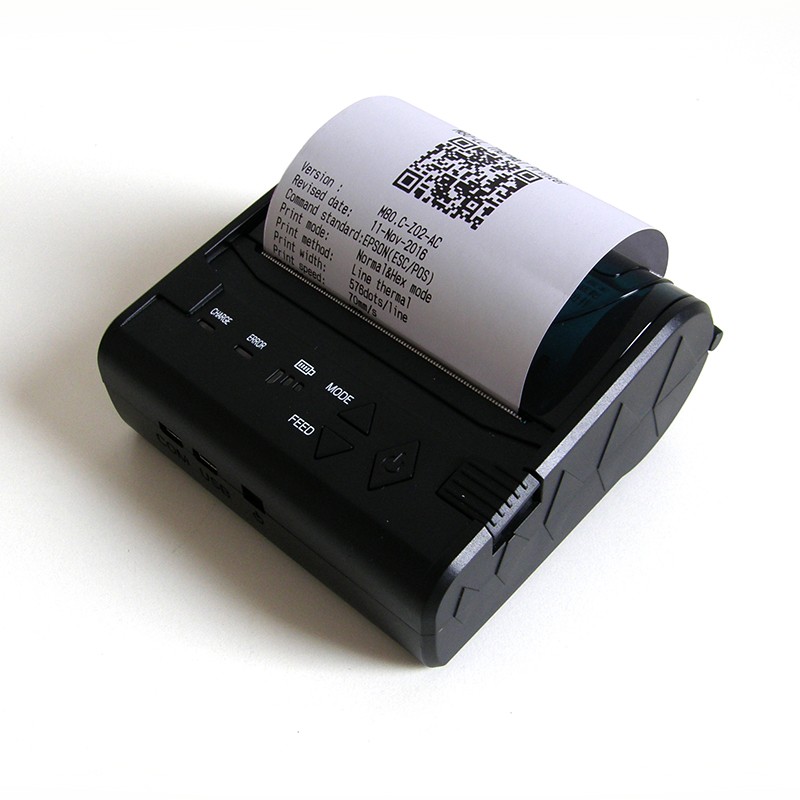 58mm Bluetooth Thermal Printer Portable Wireless USB Receipt Printer Android iOS Windows Compatible For POS UK Plug