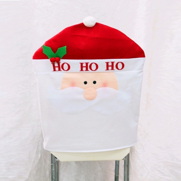 50CMX60CM CHRISTMAS chair coverings creative sets Santa christmas decorations