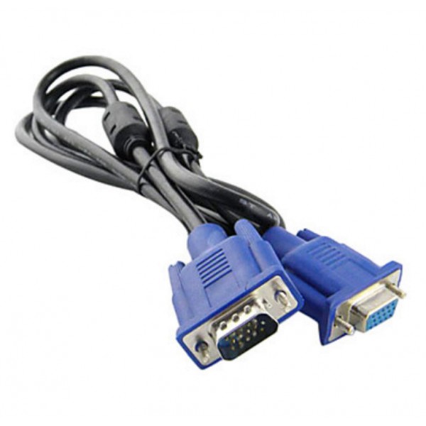Male to female VGA cable 0.5m 3+5