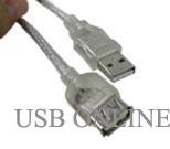6FT 1.8M USB2.0 A Male to A Female extension cable