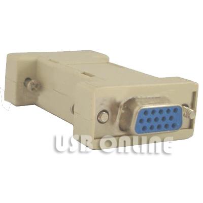 RS232 15Pin Female to RS232 15 Pin Female adapter