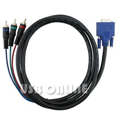 Computer Screen Splitter on Vga Hd15 Y Splitter Cable Adapter For 2 Monitor To 1 Pc