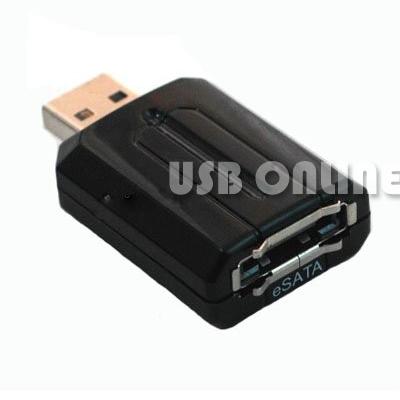 USB 2.0 to SATA eSATA Bridge Adapter Converter Vista