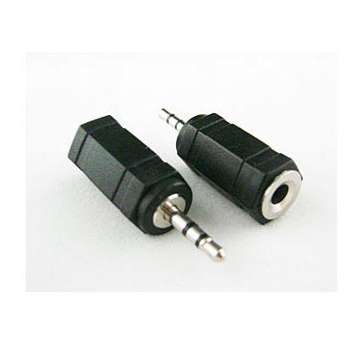 2.5 mm Male to 3.5 mm Female Audio Connector Adapter
